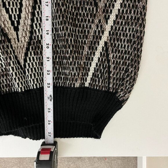 vintage 80s retro indie skate light weight knit sweater - Picture 7 of 8